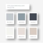 La paleta de colores minimalista: ¿Cuáles son los tonos preferidos del minimalismo?